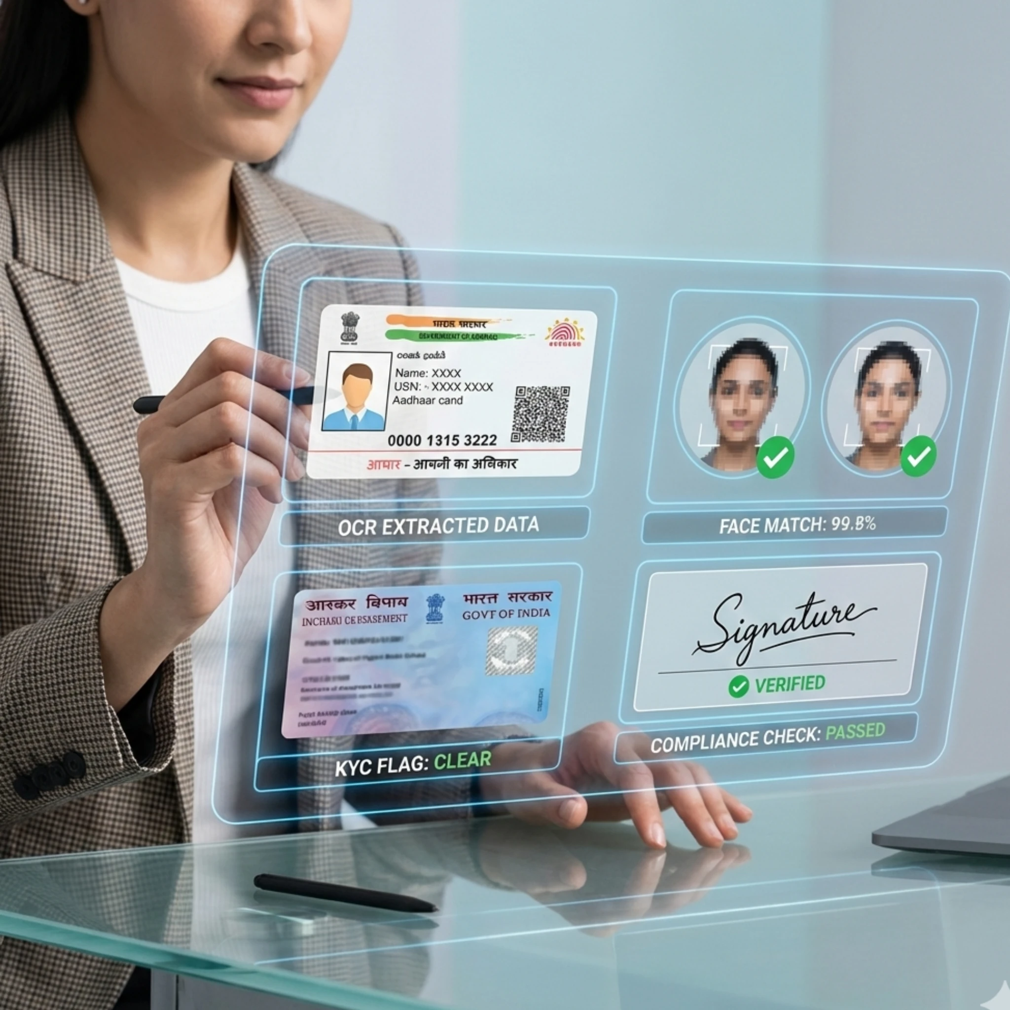 Customer KYC verification