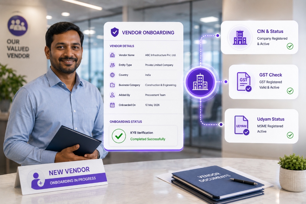 Vendor onboarding KYB